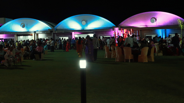 Wedding Lawn Banquet hall and Reception area inside Vindhyavasini lawn Nagpur